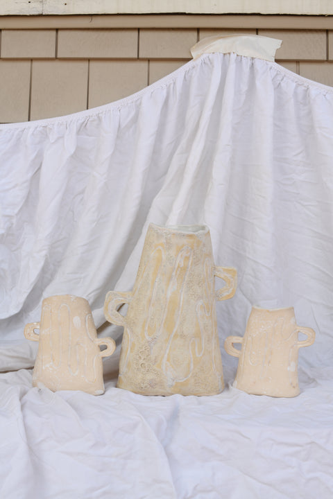 Handmade Ceramic Raw Stoneware Edition for Mara Hoffman by Laura Holmes McCarthy