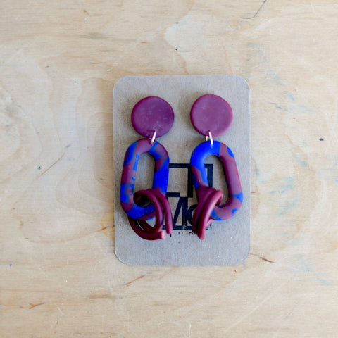 Loop Earrings | Crimson + Ramberg Composition