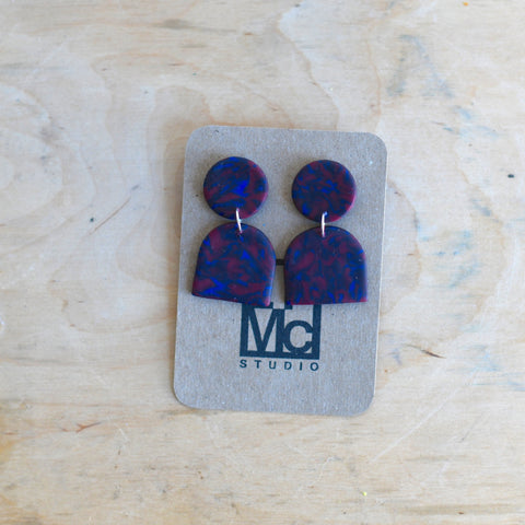 Arc Earrings | Ramberg Marble