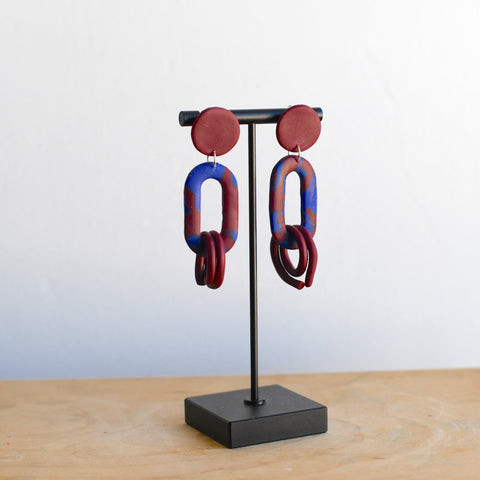 Loop Earrings | Crimson + Ramberg Composition